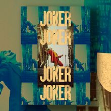Poster Joker. Un progetto di Direzione artistica e Graphic design di Carlos Menezes - 17.03.2020