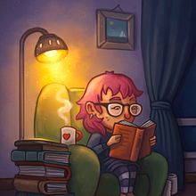 QuedateEnCasa. Traditional illustration, and Children's Illustration project by Rubén Megido - 03.17.2020