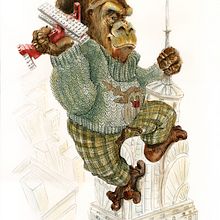 FAUNA VINTAGE. Un proyecto de Ilustración tradicional, Ilustración con tinta, Pintura a la acuarela, Creatividad e Ilustración editorial de Ana Novo - 19.10.2019