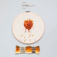 Peinados bordados. Een project van Borduurwerk van Studio Variopinto - 18.03.2020