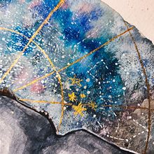 Look up, and get lost. Traditional illustration project by Laia Lleonart i Crespo - 03.18.2020