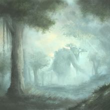 El gigante de la selva . Un proyecto de Concept Art, Ilustración botánica e Ilustración digital de FerGrossart Gross - 11.04.2018