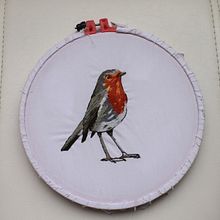 Mi Proyecto del curso: Pintar con hilo: técnicas de ilustración textil. Un progetto di Ricamo di Isabela Ospina Pava - 10.02.2020
