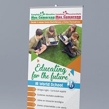 Roll-ups para colegios. Graphic Design project by Sarah Baranes - 03.18.2020