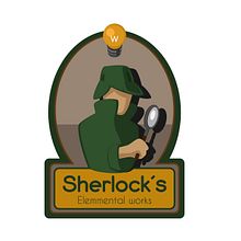 Sherlock. Ilustração vetorial projeto de Oscar Merling Conde - 18.03.2020