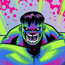 INCREDIBLE HULK  Ein Projekt aus dem Bereich Comic und Traditionelle Illustration von Alex Arizmendi - 18.03.2020