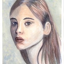 Mi Proyecto del curso: Retrato artístico en acuarela. Un proyecto de Pintura a la acuarela de Natalia Jonard - 19.03.2020