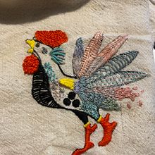Mi Proyecto del curso: Técnicas de bordado: ilustrando con hilo y aguja. Een project van Borduurwerk van Kamila Mecklenburg - 19.03.2020