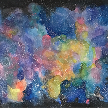 Mi Proyecto del curso: Técnicas modernas de acuarela. Un proyecto de Pintura a la acuarela de Áquila Faré - 19.03.2020