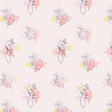 Mi Proyecto del curso: Motivos para repetir . Un progetto di Pattern design, Illustrazione tradizionale, Pittura ad acquerello e Stampa di Katia Gonzalez - 17.03.2020