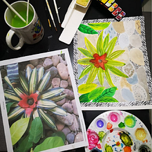 Mi Proyecto del curso: Creación de paletas de color con acuarela. Traditional illustration project by Yenny Quintero Arango - 03.22.2020