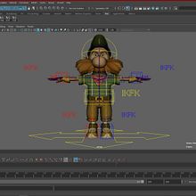 My project in Introduction to Rigging for Animation course . animasi 3D proyek oleh Lea Zrinščak - 03.20.2020