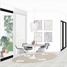 Proyecto de interiorismo en villa mediterránea. Een project van Interieurontwerp van Nieves Gómez - 20.01.2018