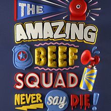 The Amazing Beef Squad. Un proyecto de Lettering 3D de Thomas Burden - 25.03.2020
