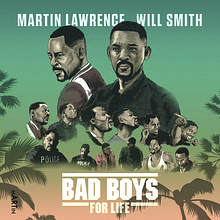 BAD BOYS FOR LIFE. Un proyecto de Concept Art, Dibujo artístico, Dibujo de Retrato, Dibujo realista, Dirección de arte, Diseño de carteles, Ilustración tradicional e Ilustración digital de Martín Catalá Benítez - 20.03.2020