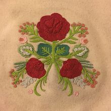 Mi Proyecto del curso: Técnica de bordado con paso atrás. Arts, Crafts, Embroider, and Sewing project by Mariana Vargas Azar - 04.06.2020