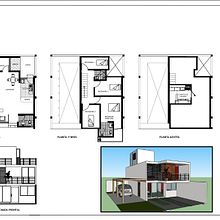 CASA HABITACIÓN NICOLAS ROMERO . Architecture project by ISABEL ALDAMA NAVARRETE - 05.20.2016
