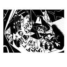Mi Proyecto del curso: Narrativa para una novela gráfica. Un proyecto de Cómic, Dibujo, Dibujo artístico e Ilustración tradicional de Zina Katz - 20.03.2020