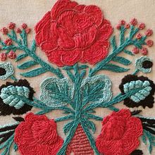 Mi Proyecto del curso: Técnica de bordado con paso atrás. Sewing project by Maria Montero Brinklow - 03.20.2020