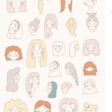 Ejercicio de caras. Traditional illustration project by iredavila - 03.21.2020