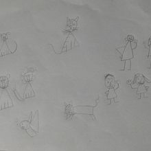 Mi Proyecto del curso: Dibujo y creatividad para pequeños grandes artistas. Traditional illustration project by Nathan Veliz - 03.21.2020