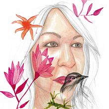 Mi Proyecto del curso: Retrato ilustrado en acuarela. Un proyecto de Ilustración tradicional de Coral Martinez Moreno - 21.03.2020