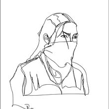 Zapatista. Traditional illustration project by Maria Pisina - 03.21.2020