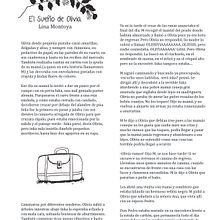 El sueño de olivia. Writing project by lina montoya - 06.01.2020