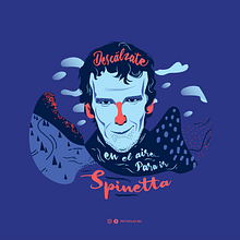 Spinetta. Traditional illustration, Digital Illustration, and Vector Illustration project by Teté Ganoza - 03.21.2020