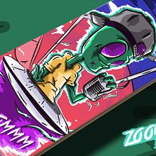 Marciano (rediseño). Desenho artístico, Design gráfico e Ilustração tradicional projeto de Matias Vibanco - 22.03.2020