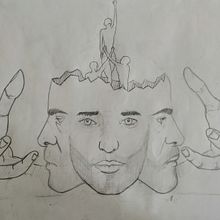 Mi Proyecto del curso: Dibujo anatómico para principiantes.Figuras humanas. Pencil Drawing project by srunthersmith - 03.22.2020