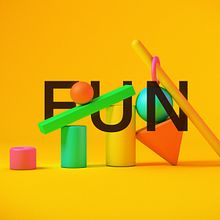 Fun. Een project van 3D,  3D-ontwerp, Grafisch ontwerp y  3D-modellering van Jordina Sanchez Serras - 22.03.2020