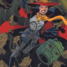 Carmen Sandiego. Creativit, Traditional illustration, and Digital Illustration project by Alberto Peral Alcón - 03.22.2020