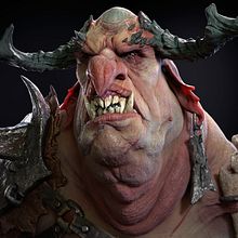 Troll bust. 3D, 3D Character Design, and 3D Modeling project by Juan Novelletto - 03.16.2020