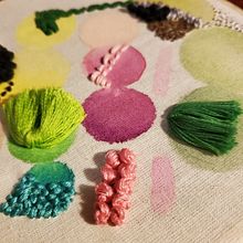 Mi Proyecto del curso: Técnicas básicas de bordado y acuarela. Arts, Crafts, Embroider, Creativit, Mobile Photograph, Product Photograph & Instagram Photograph project by Andrea Prejean - 03.23.2020