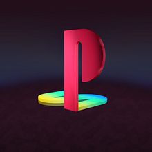 Logo animation PlayStation. 3D, 3D Animation, and Logo Design project by Abraham Faraldo - 03.23.2020