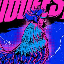 Ruido Fest 2017. Un proyecto de Diseño de carteles de Wes Art Studio - 23.03.2020
