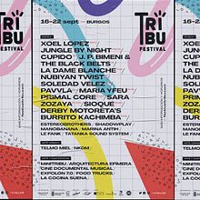 Festival TRIBU 2019. Graphic Design, and Events project by Clara Briones Vedia - 03.23.2020