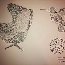 Diseño de producto. Drawing, Furniture Design, Making, and Product Design project by Paula Torres Crespo - 03.23.2020