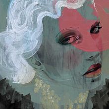 RedBloom Salon Zodiac Paintings. Acr, lic Painting, Fine Arts, Traditional illustration, Oil Painting, and Painting project by Karen Savard Klassen - 03.23.2016