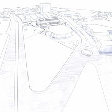 Corte en acuarela digital . Architecture project by CAMILA - 03.24.2020