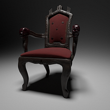 Modelado de Silla . modelare 3D de Fernanda Gutiérrez - 03.24.2020