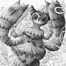 Sakotis Temple. Architecture, Artistic Drawing, Character Design, Concept Art, Creativit, Drawing, Traditional illustration, and Pencil Drawing project by Nathan Jurevicius - 05.15.2014