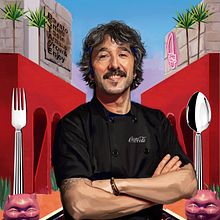 Ilustraciones de los cocineros Diego Guerrero y Javier Peña para Coca Cola. Ein Projekt aus dem Bereich Digitale Illustration von Alex de Marcos García - 24.03.2020
