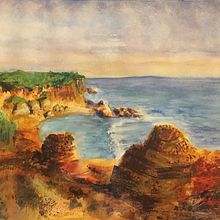 Cala Roche - Cadíz. Un progetto di Illustrazione tradizionale e Pittura ad acquerello di Acme 66 Estudio Creativo - 24.03.2020