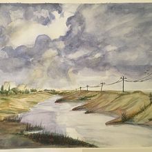 Postes. Ilustração tradicional, e Pintura em aquarela projeto de Acme 66 Estudio Creativo - 24.03.2020