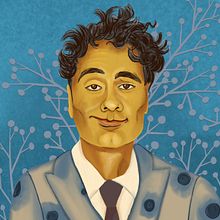 Técnicas digitales de retrato ilustrado: Maestro Chuck Palahniuk. Traditional illustration project by Ariel Nine - 03.24.2020