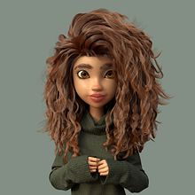 Wild hair Ein Projekt aus dem Bereich 3D von Javier Benver - 24.03.2020