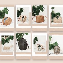 INSTAGRAM STORIES TEMPLATE LÜA SHOP. Un progetto di Composizione fotografica, Fotografia, Fotografia di prodotti, Fotografia per Instagram, Instagram, Social media e Ritocco fotografico di Andrea García Blesa - 24.11.2019