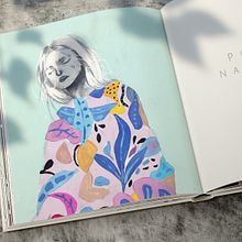 Mi Proyecto del curso: Retrato con lápiz, técnicas de color y Photoshop. Un progetto di  di Ana Rosales Alacid - 24.03.2020